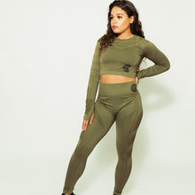 Load image into Gallery viewer, Sweat It Out Set (Olive)
